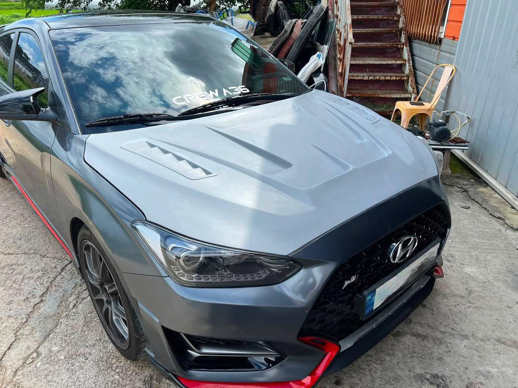 Hyundai Veloster 2019+ EX Carbon Fiber & FRP Hood | DAIMON | PRE-ORDER