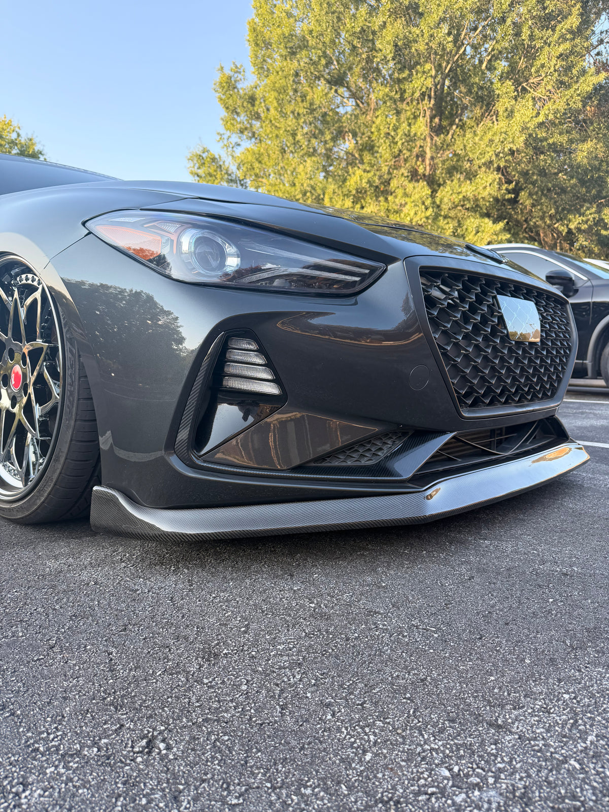 KCC Exclusive Genesis G70 (Pre-Facelift) (2019-2021) Carbon Front Lip