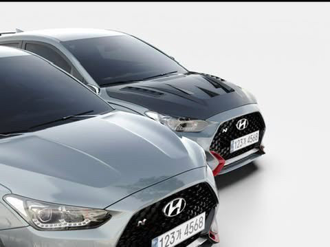 Hyundai Veloster 2019+ EX Carbon Fiber & FRP Hood | DAIMON | PRE-ORDER