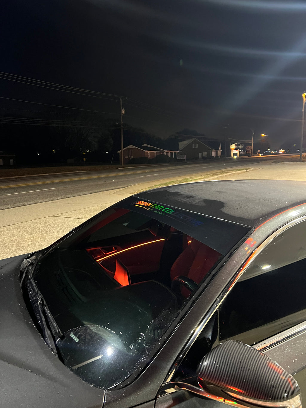 KCC Windshield/Sunstrip Banner V1 or V2 (12x60) Sunstrip Banner AND (2.5x30) KCC Decal