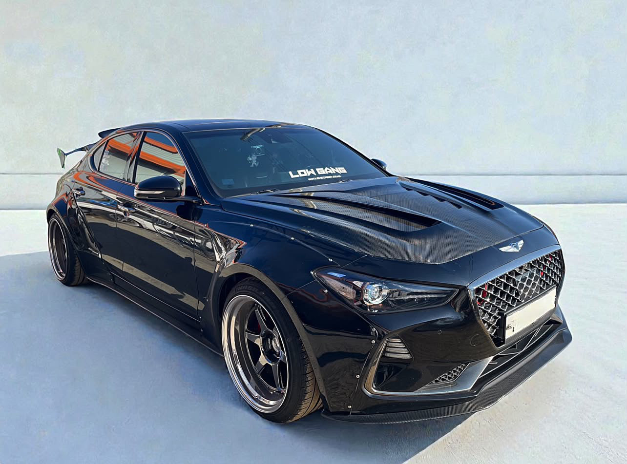 Genesis G70 (2019–2021) Type-R Vented Hood | DAIMON