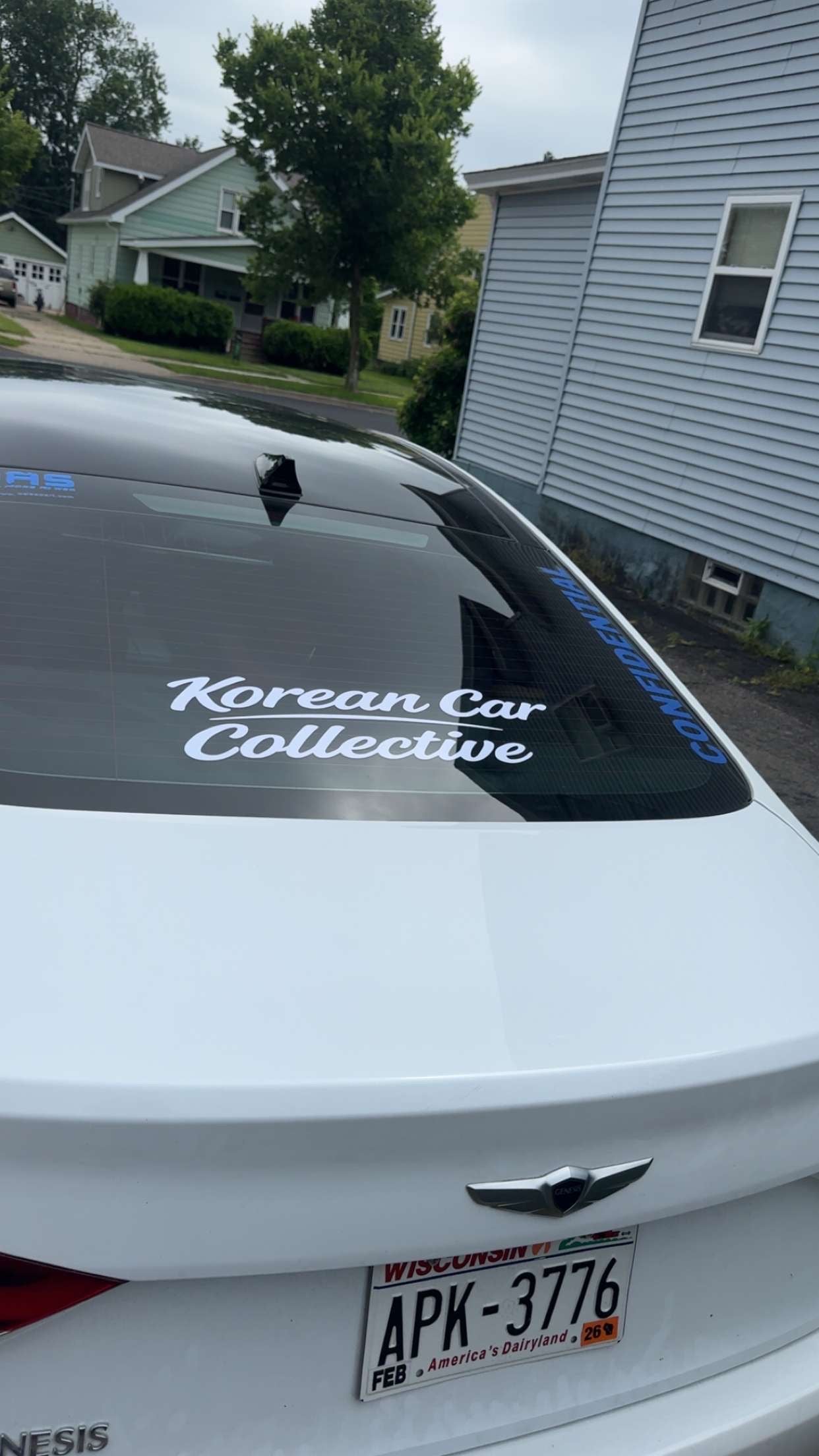 KCC Script Style Line In Between Banner Design 7” x 26”