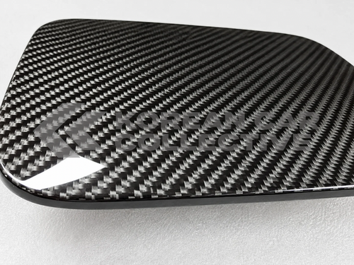 Genesis G70 Pre Facelift 2018-2021 Genuine Carbon Fiber Fuel Door