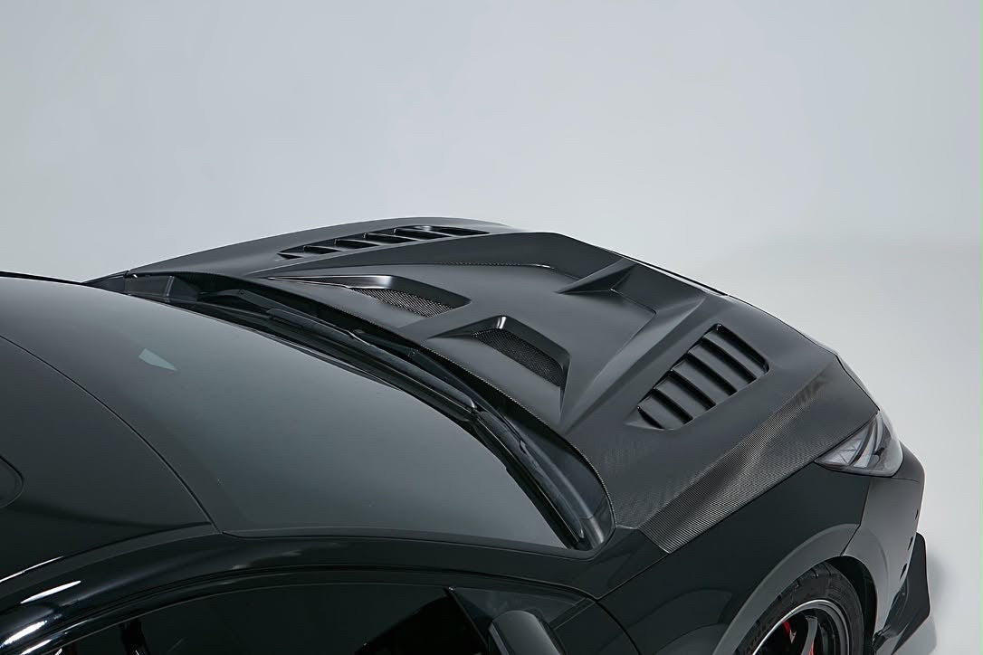 Hyundai Elantra 2021+ V3 Carbon and FRP Hood | DAIMON | PRE-ORDER