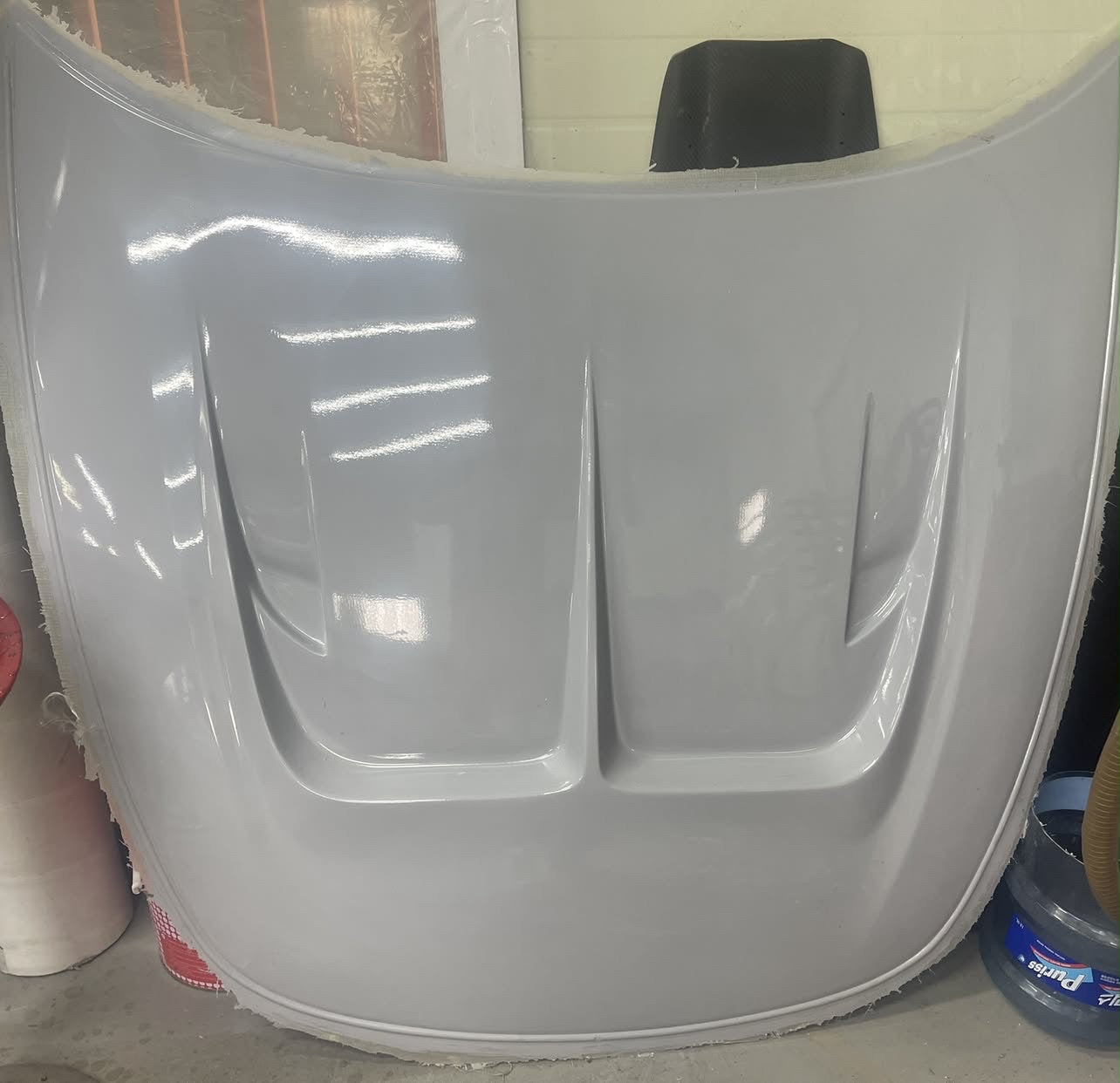 Kia Stinger V1 Carbon and FRP Hood by DAIMION