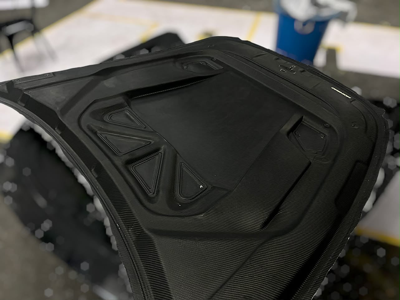 Kia Stinger EX Carbon and FRP Hood (2018+) by DAMION