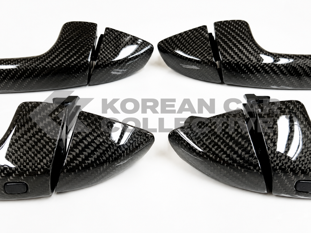 Genesis G70 2018+ Genuine Carbon Fiber Door Handles