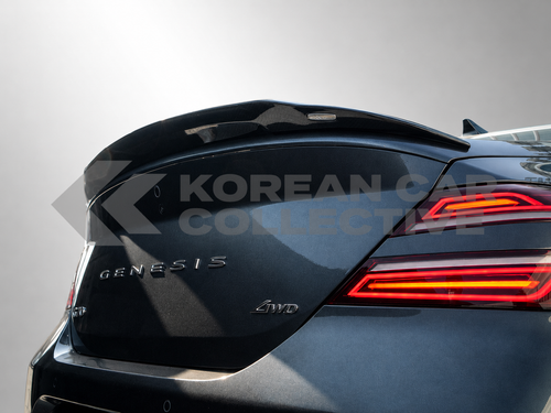 Genesis G70 Facelift 2022+ Carlsson Trunk Spoiler - Black