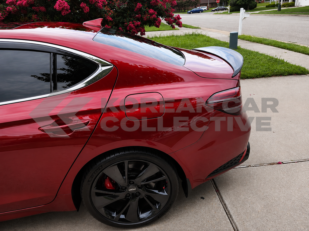 Genesis G70 Facelift 2022+ Carlsson Trunk Spoiler - Black