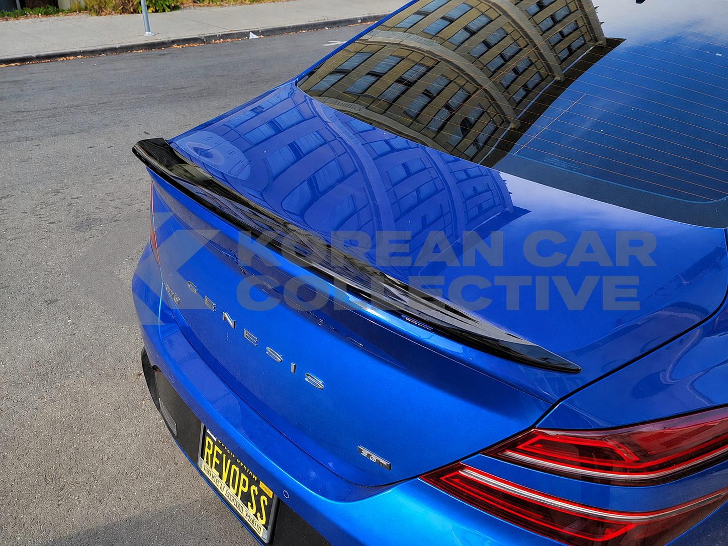 Genesis G70 Facelift 2022+ Carlsson Trunk Spoiler - Black