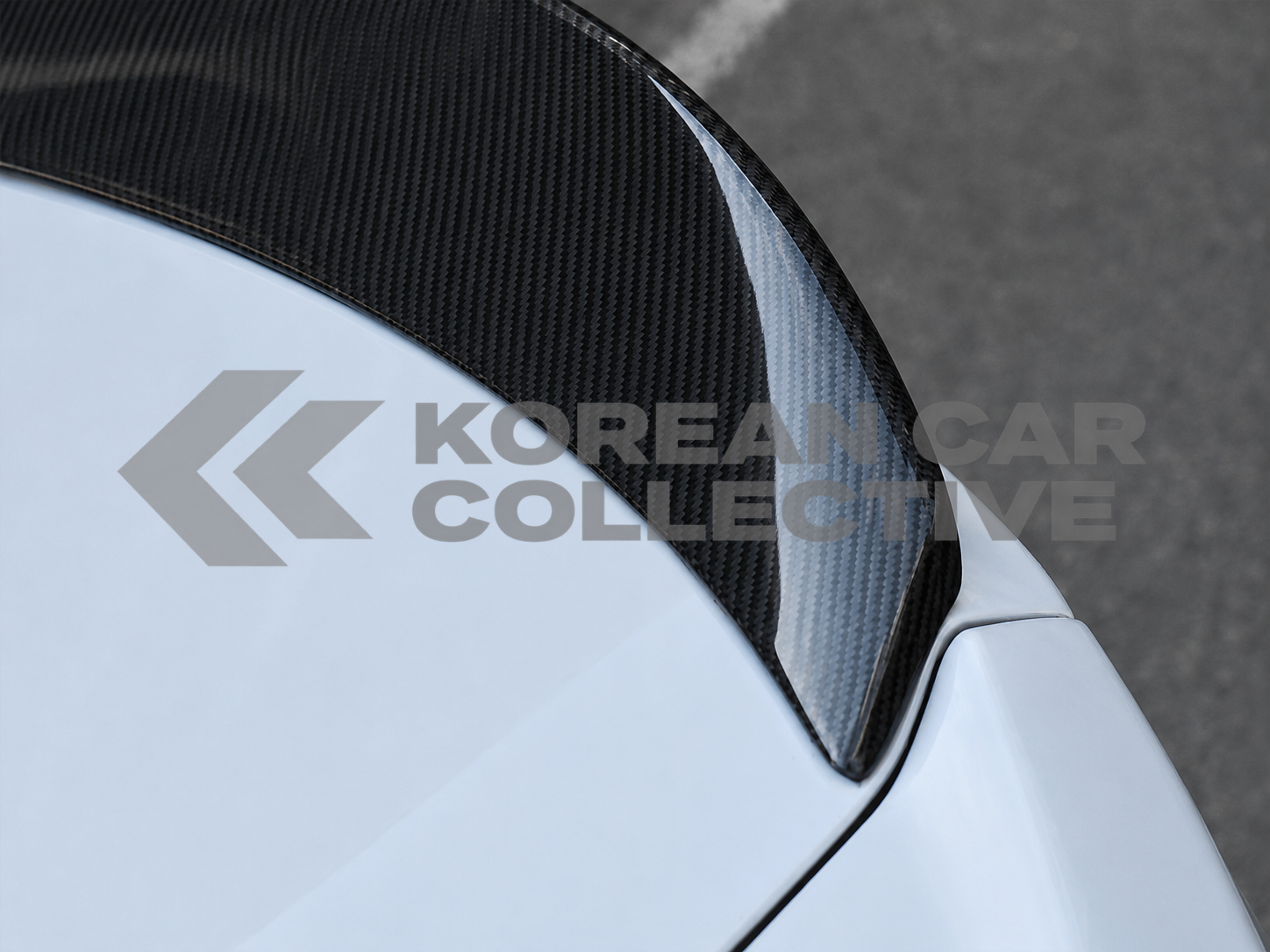 Genesis G80 2021+ Genuine Carbon Fiber Trunk Spoiler