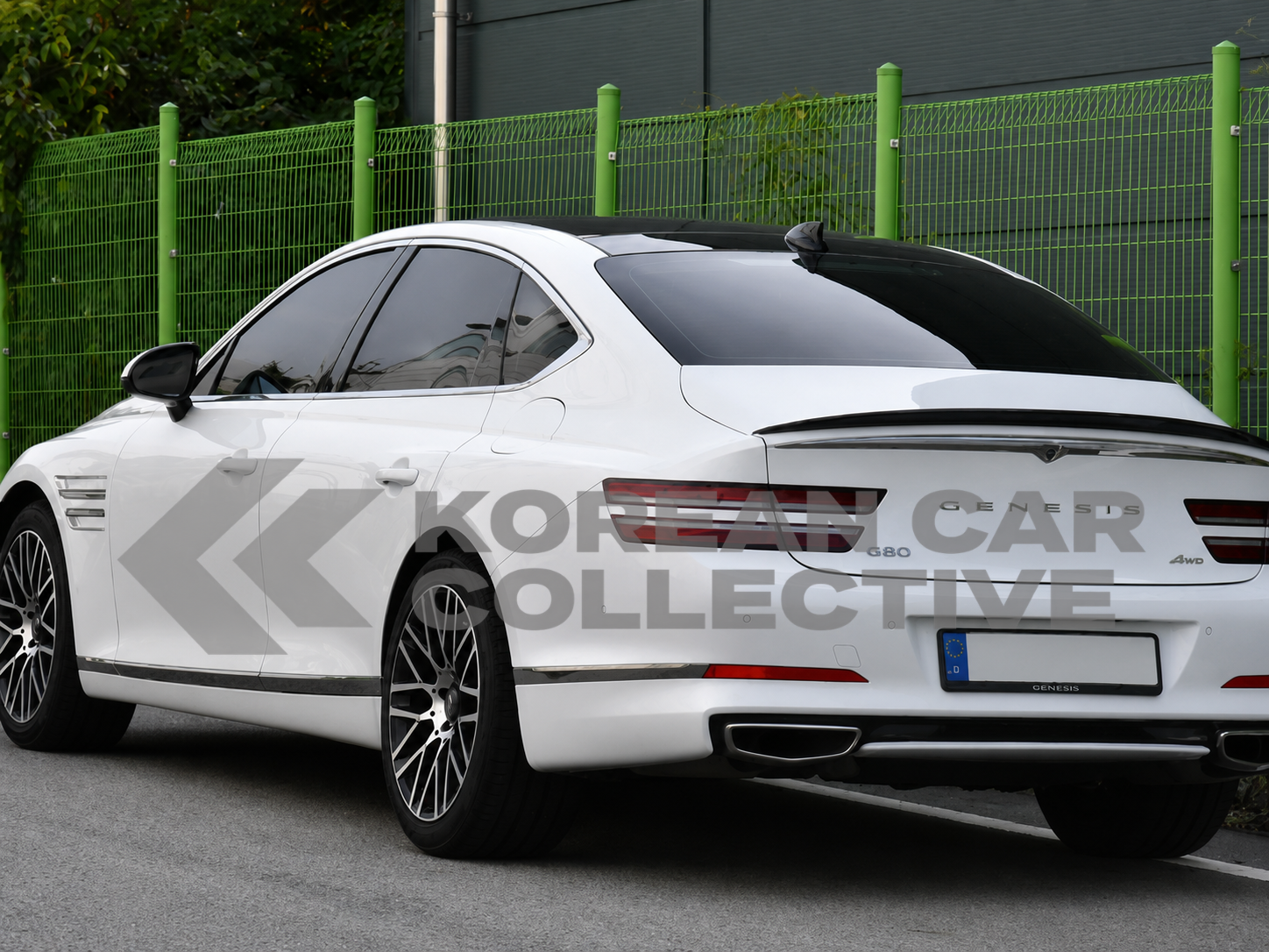 Genesis G80 2021+ Genuine Carbon Fiber Trunk Spoiler
