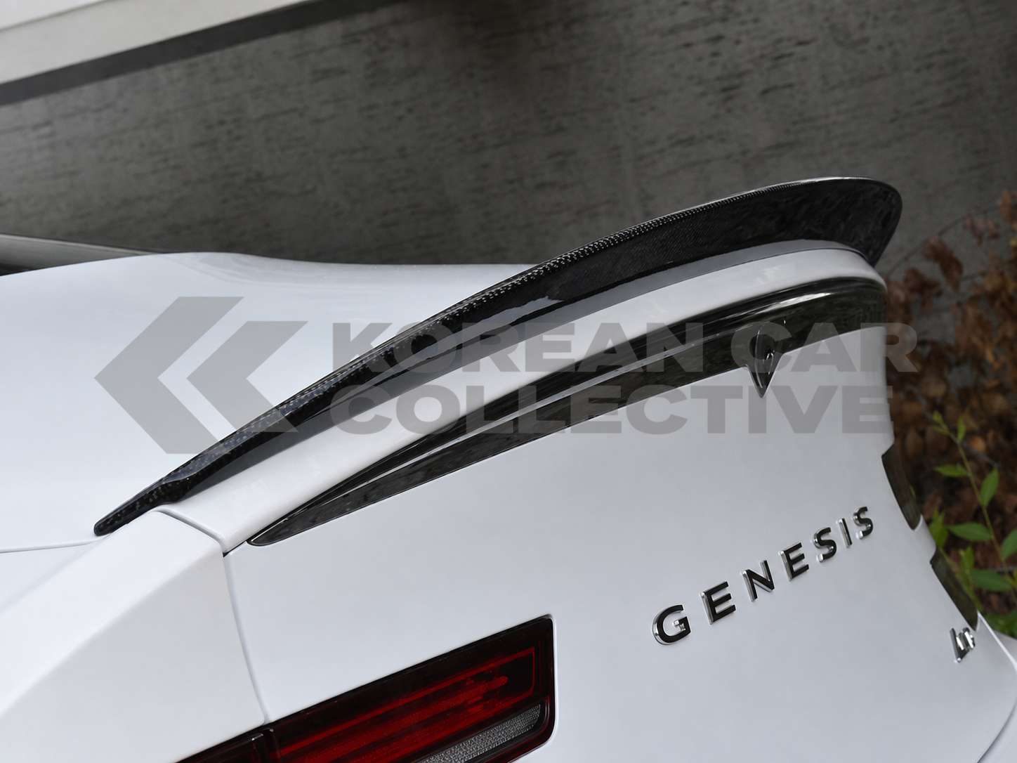 Genesis G80 2021+ Genuine Carbon Fiber Trunk Spoiler
