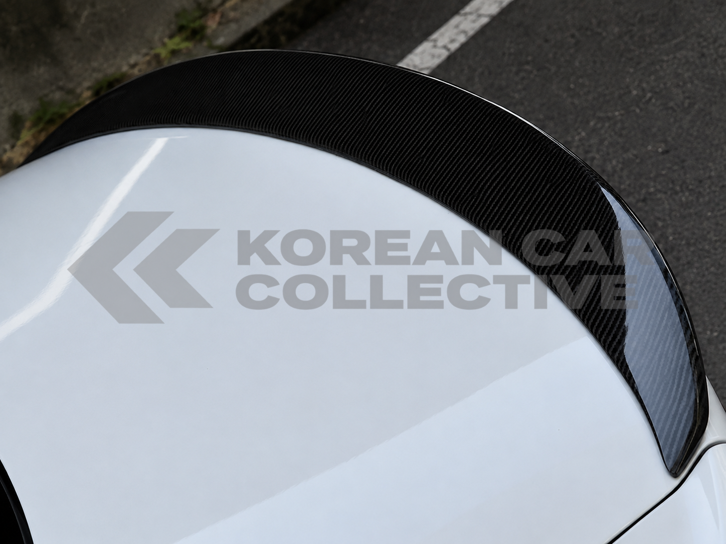 Genesis G80 2021+ Genuine Carbon Fiber Trunk Spoiler