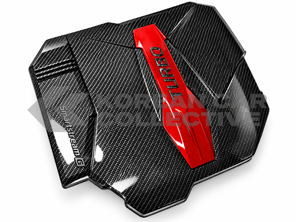 Hyundai Sonata N Line 2021+ 2.5T Carbon-Fiber-Style Engine Cover