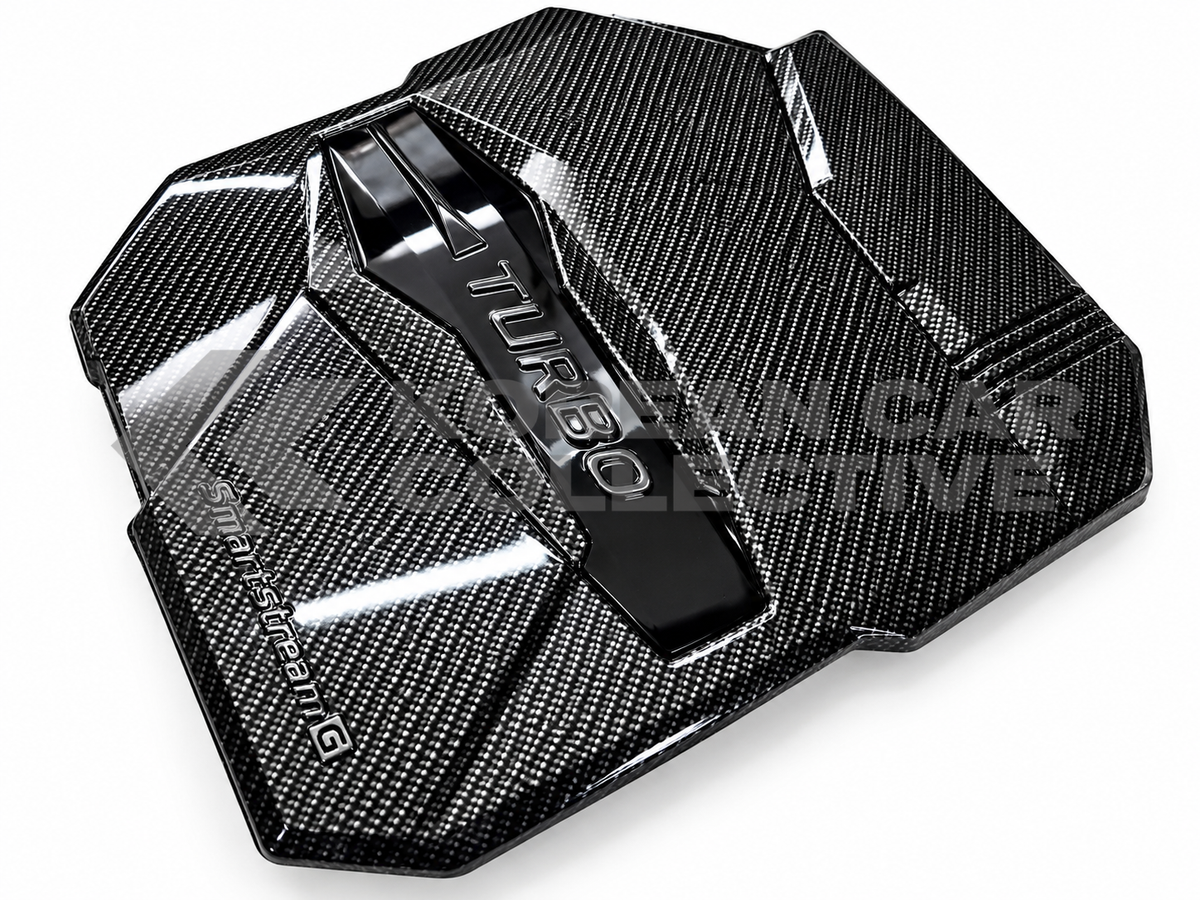 Hyundai Sonata N Line 2021+ 2.5T Carbon-Fiber-Style Engine Cover