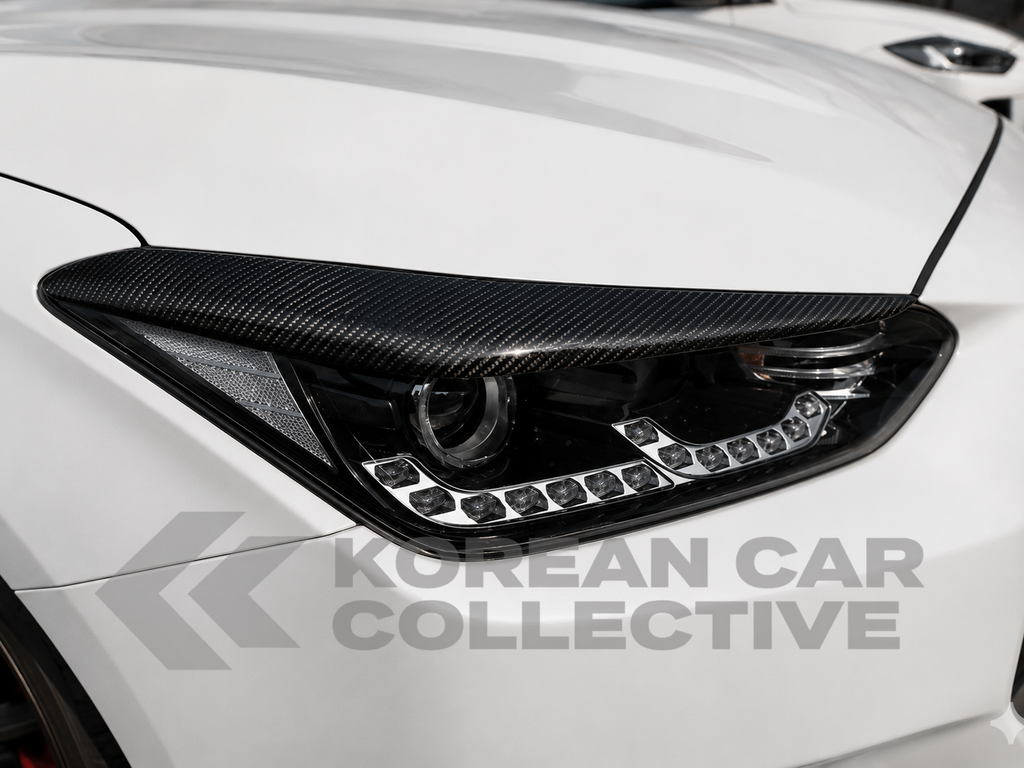 Hyundai Veloster 2019+ Genuine Carbon Fiber Eyelines