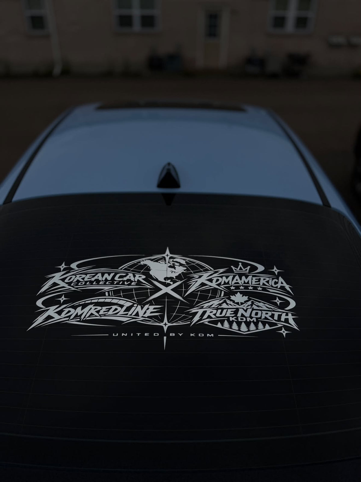 KDM United Decal 11” x 28” (KCC x KDMA x KDMR x TN.KDM)