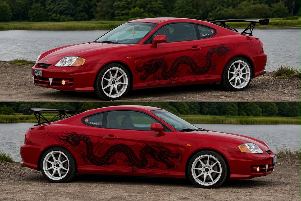Custom Body Panel Decal Order for Pedro the V6