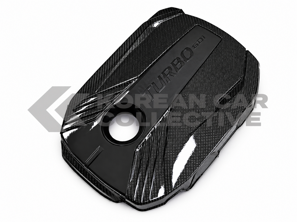 Hyundai Veloster N 2019+ 1.6T Carbon Fiber Style Engine Cover