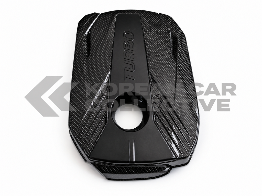 Hyundai Veloster N 2019+ 1.6T Carbon Fiber Style Engine Cover