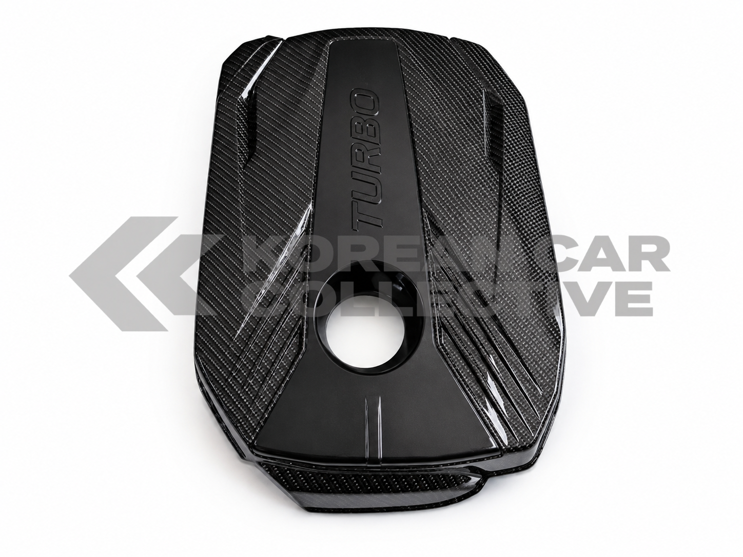 Hyundai Veloster N 2019+ 1.6T Carbon Fiber Style Engine Cover
