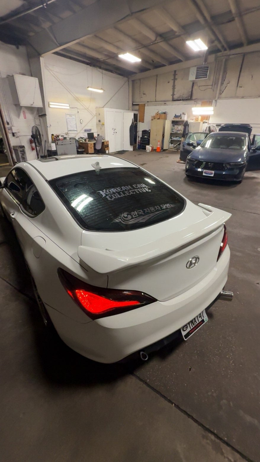 “Korean Automotive Group” in Korean Language (Multiple Sizes Available) Banner Inspired by @White.bk1