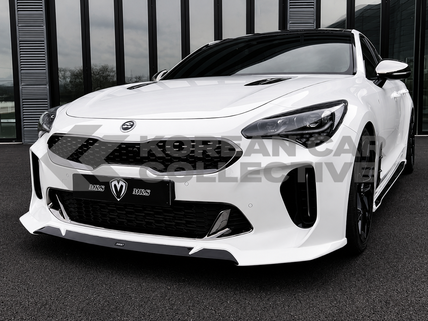 Kia Stinger 2018+ FORCE Plastic Front Lip Spoiler