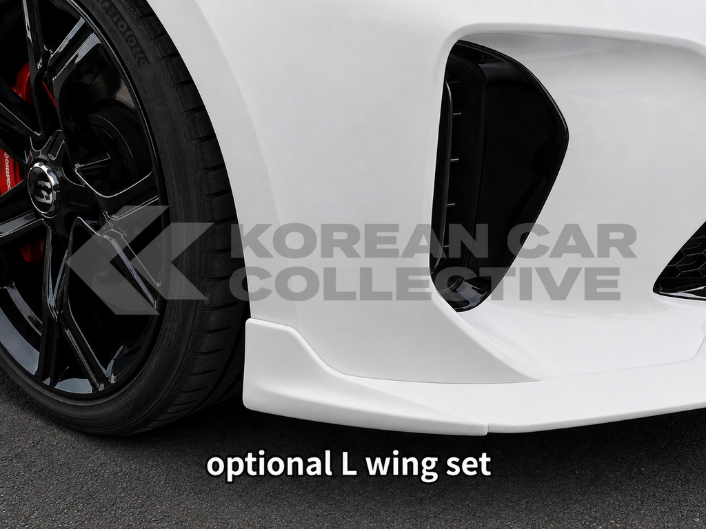 Kia Stinger 2018+ FORCE Plastic Front Lip Spoiler