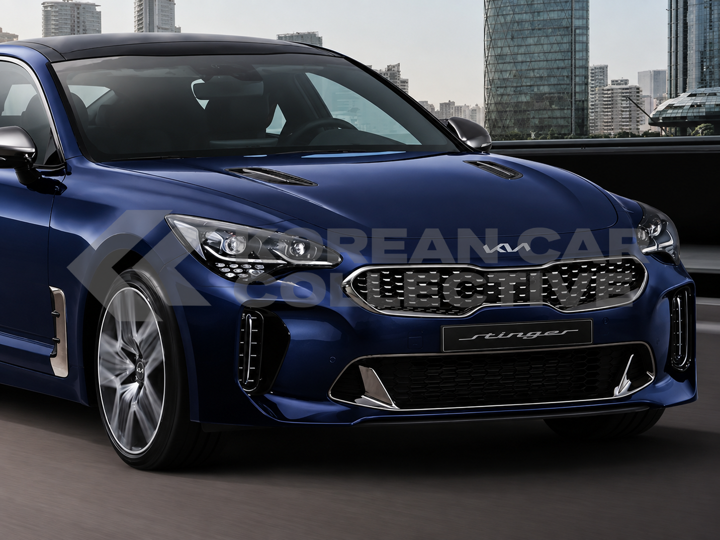 Kia Stinger 2018+ Genuine Carbon Fiber Factory Trim