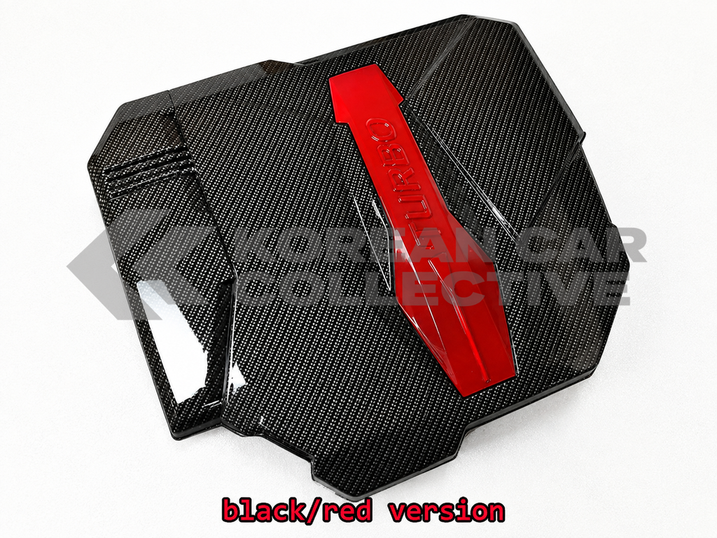 Kia K5 2021+ 2.5T Turbo Carbon Fiber Style Engine Cover