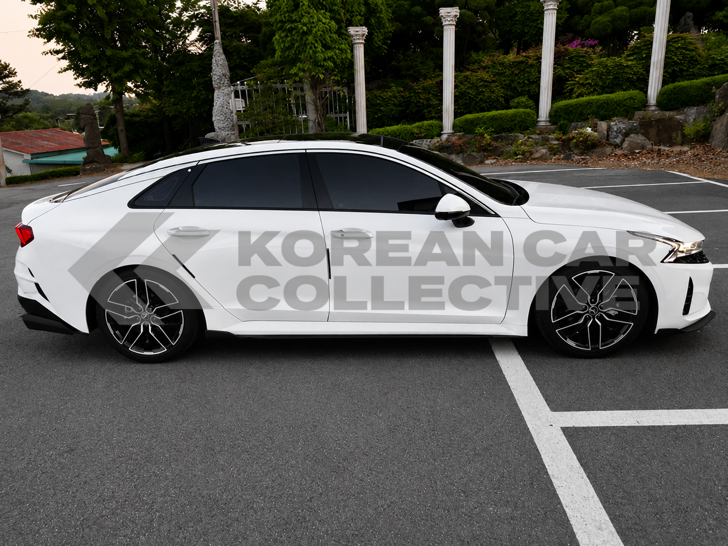 Kia K5 2021+ Canard Side Skirts