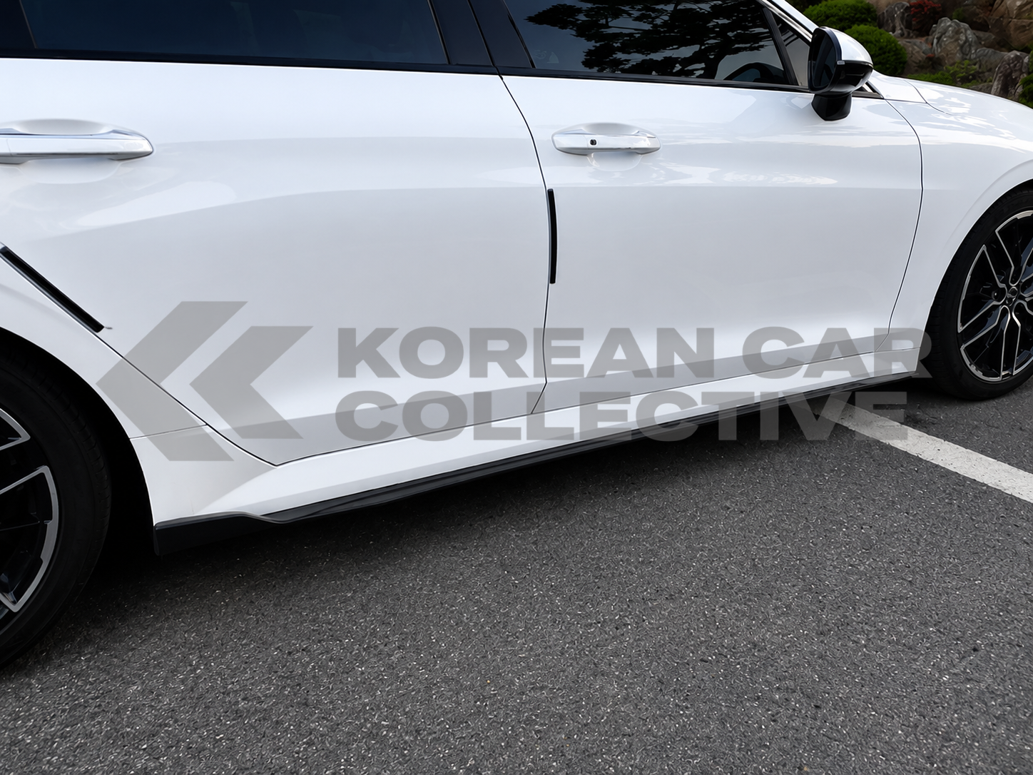 Kia K5 2021+ Canard Side Skirts