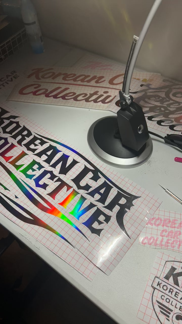 KCC Heritage Script Banner (Multiple Sizes Available)