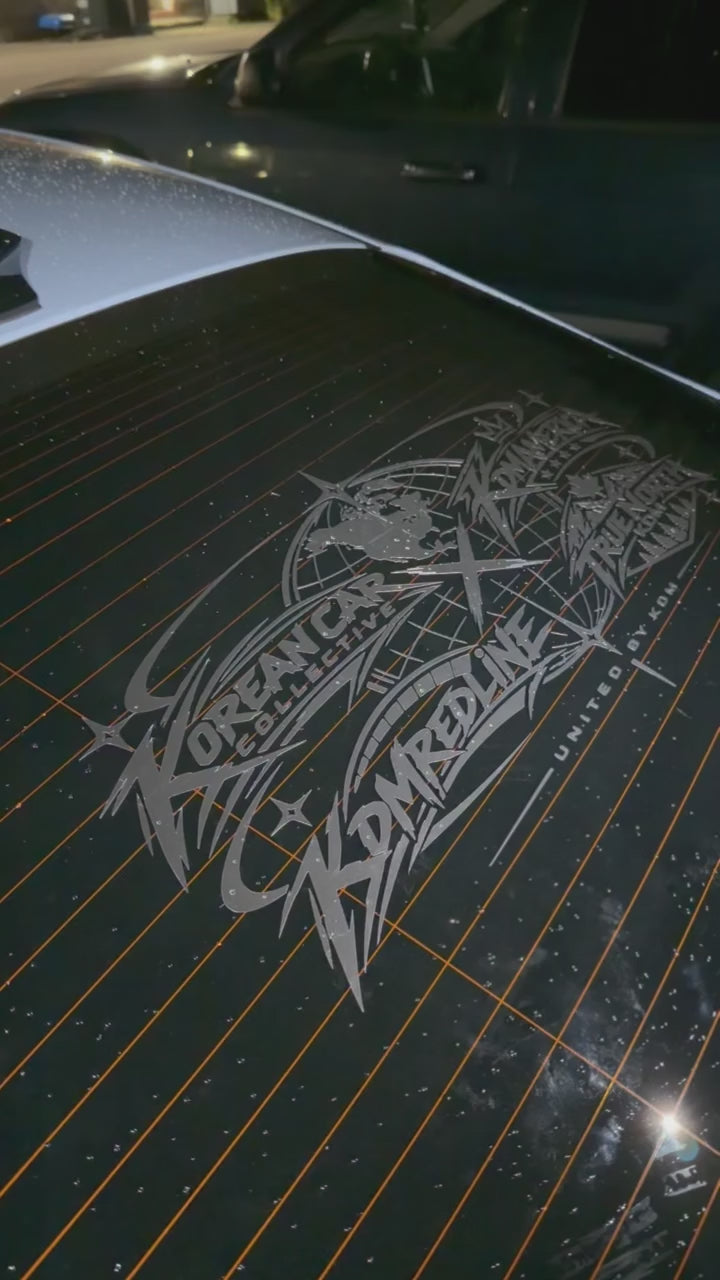 KDM United Decal 11” x 28” (KCC x KDMA x KDMR x TN.KDM)